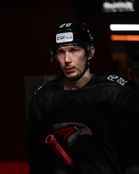 Тренировка «Авангарда» перед матчем с московским «Динамо»