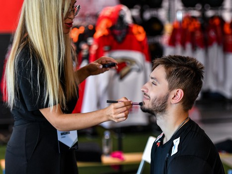 Бэкстейдж съёмки профайлов на сезон 2023/24