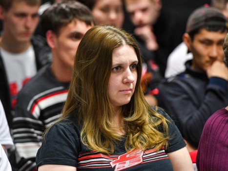 Встреча президента "Авангарда" Владимира Шалаева с болельщиками