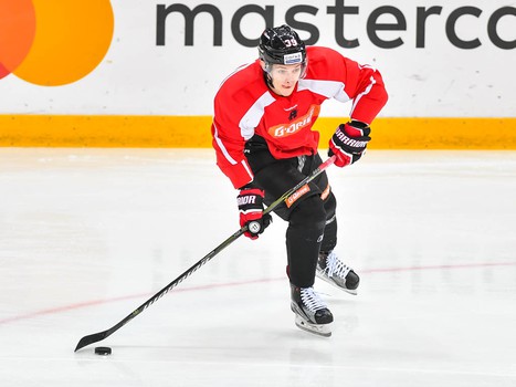 Раскатка "Авангарда" перед матчем с "Ак Барсом"