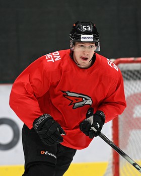 Раскатка «Авангарда» перед матчем с «Локомотивом»