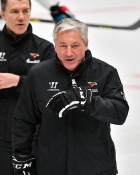 Раскатка «Авангарда» перед матчем с «Ак Барсом»