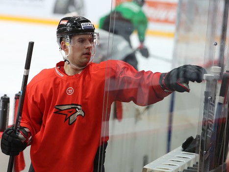 Раскатка «Авангарда» перед вторым матчем серии с «Салаватом Юлаевым»