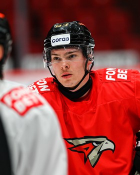 Тренировка «Авангарда» перед матчем со «Спартаком»