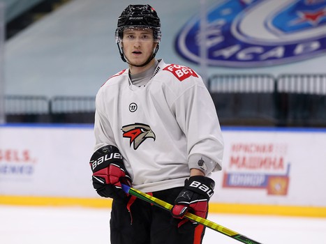 Тренировка «Авангарда» перед стартом турнира в Санкт-Петербурге