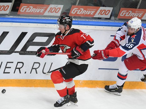 07.10.2018. «Авангард» - ЦСКА 2:4