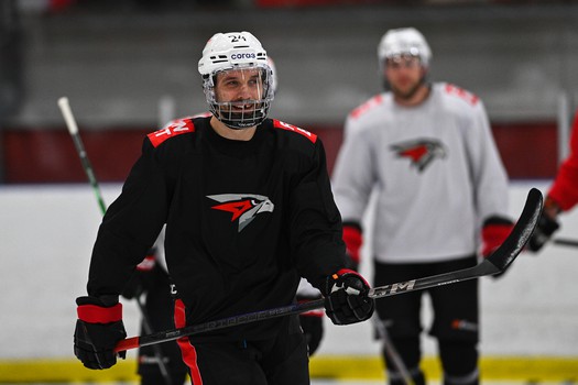 Тренировка «Авангарда» в Балашихе