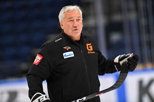 Раскатка «Авангарда» перед выездным матчем с московским «Динамо»