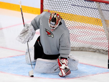 Раскатка «Авангарда» перед матчем с ЦСКА