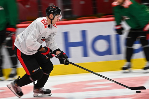 Раскатка «Авангарда» перед матчем с «Автомобилистом»