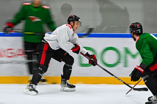 Первая тренировка «Авангарда» под руководством Михаила Кравеца