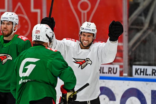 Раскатка «Авангарда» перед выездным матчем со «Спартаком»