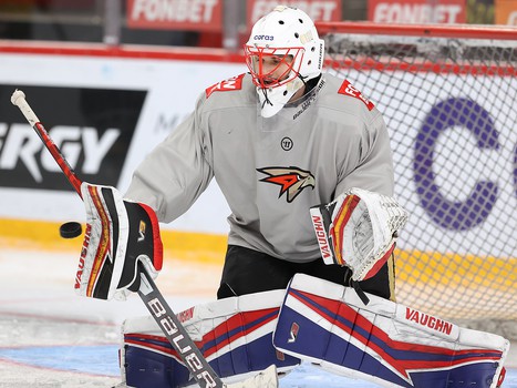 Раскатка «Авангарда» перед матчем со «Спартаком»