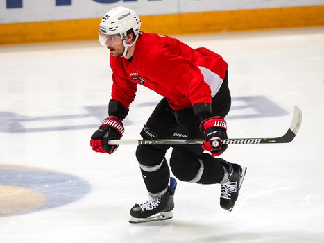 Раскатка «Авангарда» перед первым матчем финальной серии с ЦСКА