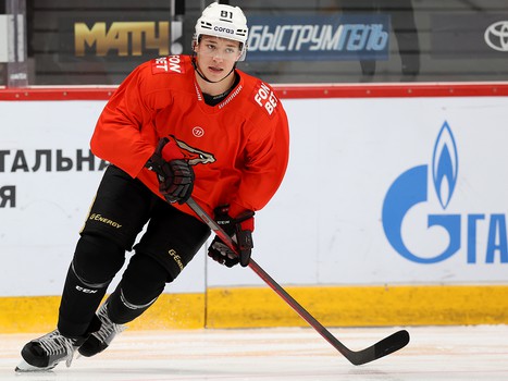 Тренировка «Авангарда» перед выездом