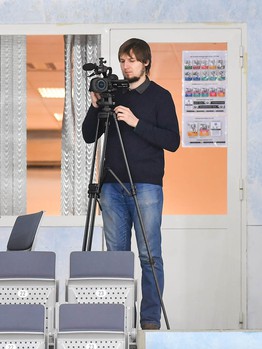 Открытая тренировка "Авангарда" для СМИ