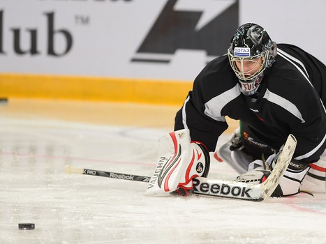 Раскатка "Авангарда" перед матчем с "Локомотивом" 8 сентября 2013