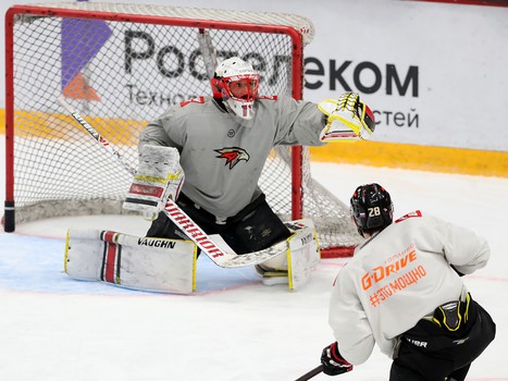 Раскатка «Авангарда» перед третьим матчем финальной серии с ЦСКА