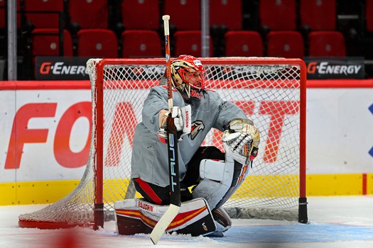 Тренировка «Авангарда» перед матчем с «Адмиралом»