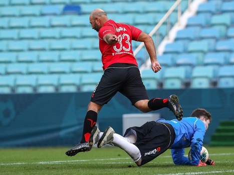 Товарищеский матч по футболу. Сборная «Авангард» - «Мощные СМИ» 13:2