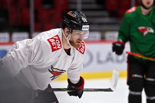 Раскатка «Авангарда» перед матчем с «Барысом»