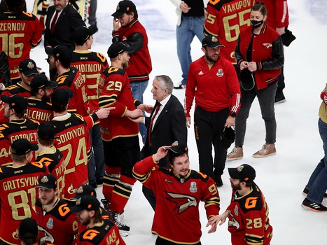 28.04.2021. Финал Кубка Гагарина, 6 матч. «Авангард» - ЦСКА 1:0