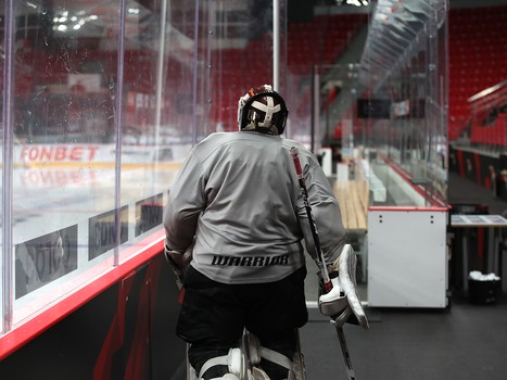 Открытая тренировка «Авангарда» перед домашними матчами финала Кубка Гагарина