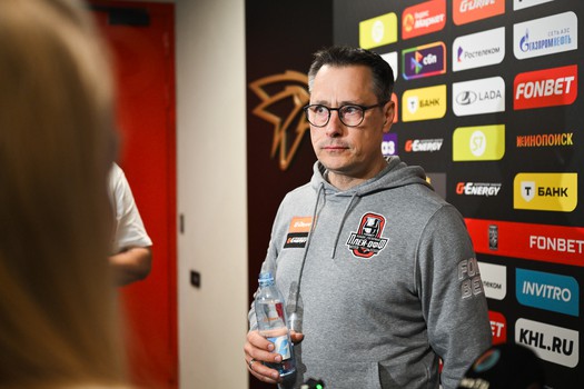 Открытая тренировка «Авангарда» для СМИ