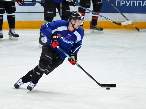 04.04.2016. Тренировка "Авангарда" на льду "Арены Омск"