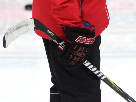 Раскатка «Авангарда» перед матчем с рижским «Динамо»