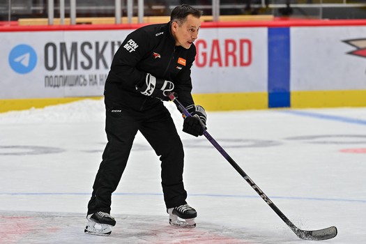 Тренировка воспитанников Хоккейной Академии «Авангард» 2019 года рождения на G-Drive Арене