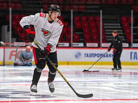 Раскатка «Авангарда» перед домашним матчем с «Сибирью»