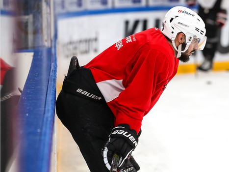 Раскатка «Авангарда» перед выездным матчем с «Металлургом»