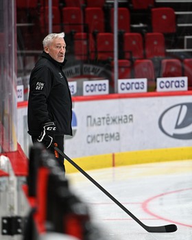 Раскатка «Авангарда» перед пятым матчем серии с «Сибирью»