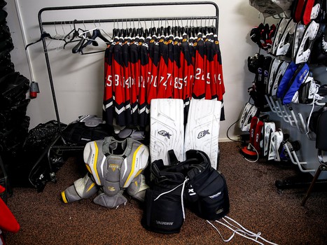 Раскатка «Авангарда» перед матчем с «Автомобилистом»