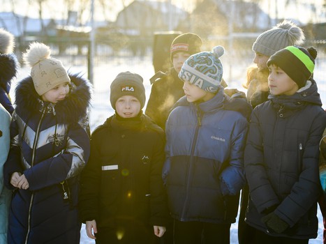 Новая хоккейная коробка в Омске