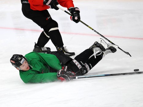 Раскатка «Авангарда» перед матчем с «Ак Барсом»