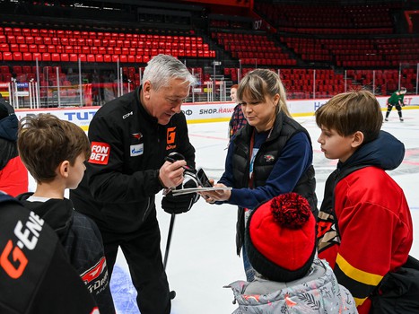 Открытая тренировка «Авангарда» для участников Программы лояльности