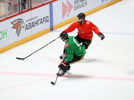 «Авангард» тренируется в Балашихе