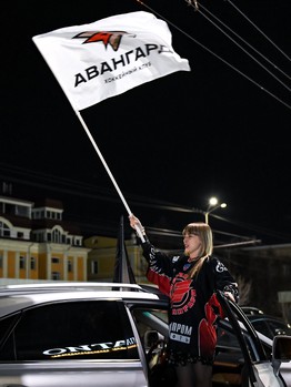 Омск празднует чемпионство «Авангарда»!