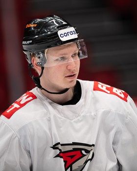 Раскатка «Авангарда» перед матчем с «Витязем»