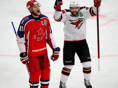 18.04.2021. Финал Кубка Гагарина, 1 матч. ЦСКА - «Авангард» 1:4