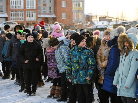 Новая хоккейная коробка в Омске