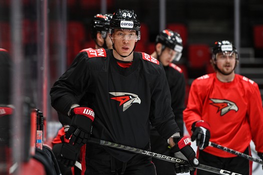 Тренировка «Авангарда» в Омске