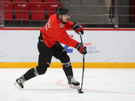 Первая тренировка «Авангарда» в новом сезоне