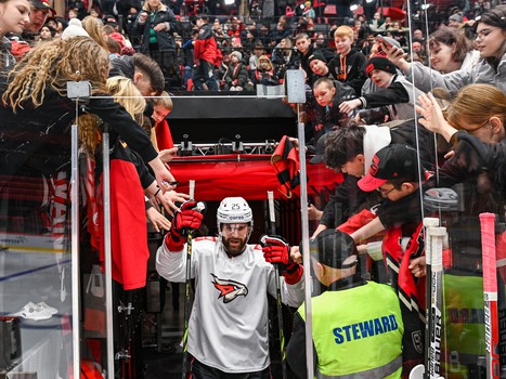 Открытая тренировка «Авангарда» перед финалом Востока