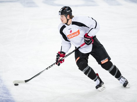 Раскатка "Авангарда" перед матчем с "Торпедо"