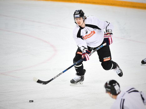 Раскатка "Авангарда" перед матчем с "Амуром"