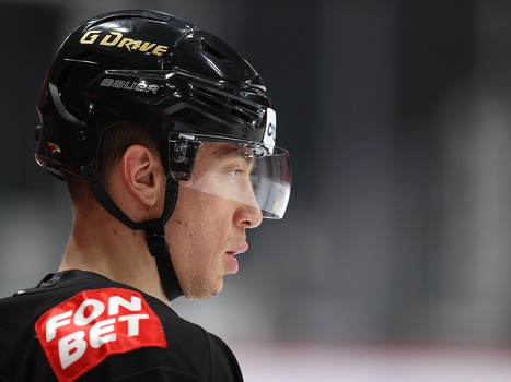 Раскатка «Авангарда» перед матчем с «Металлургом»