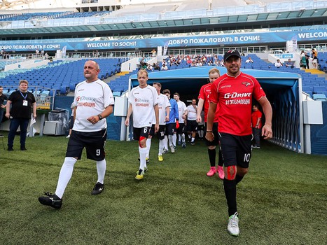 Товарищеский матч по футболу. Сборная «Авангард» - «Мощные СМИ» 13:2